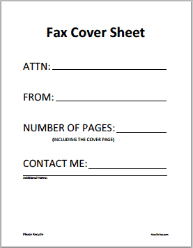 attention fax cover sheet attention fax cover sheet