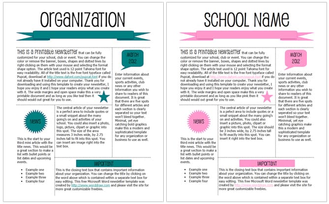 word templates newsletters word templates newsletters