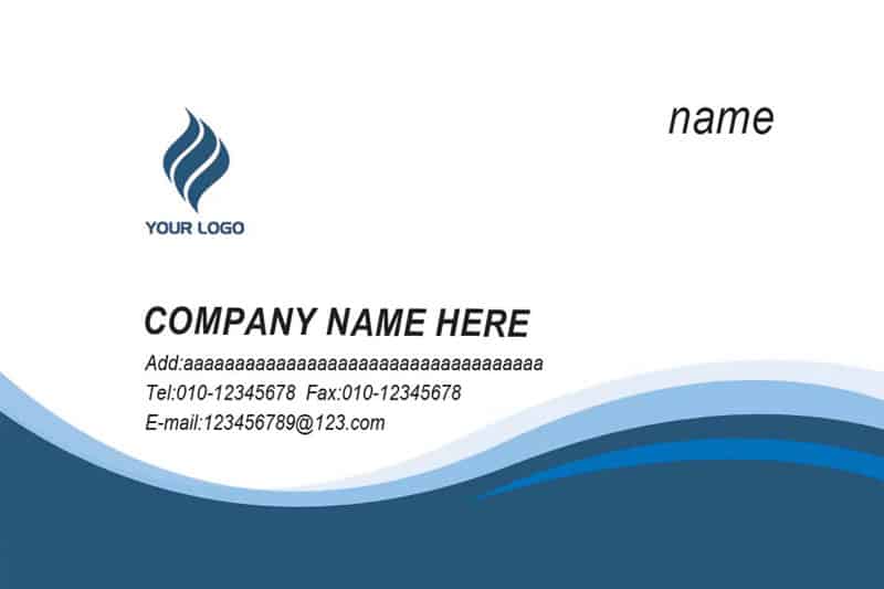 Visiting Card 2154