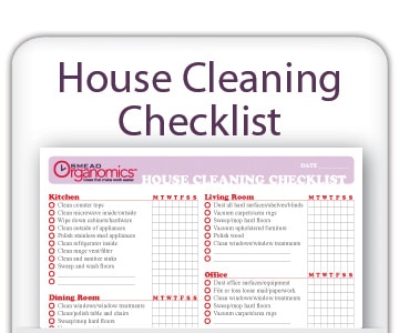 house cleaning list template 333