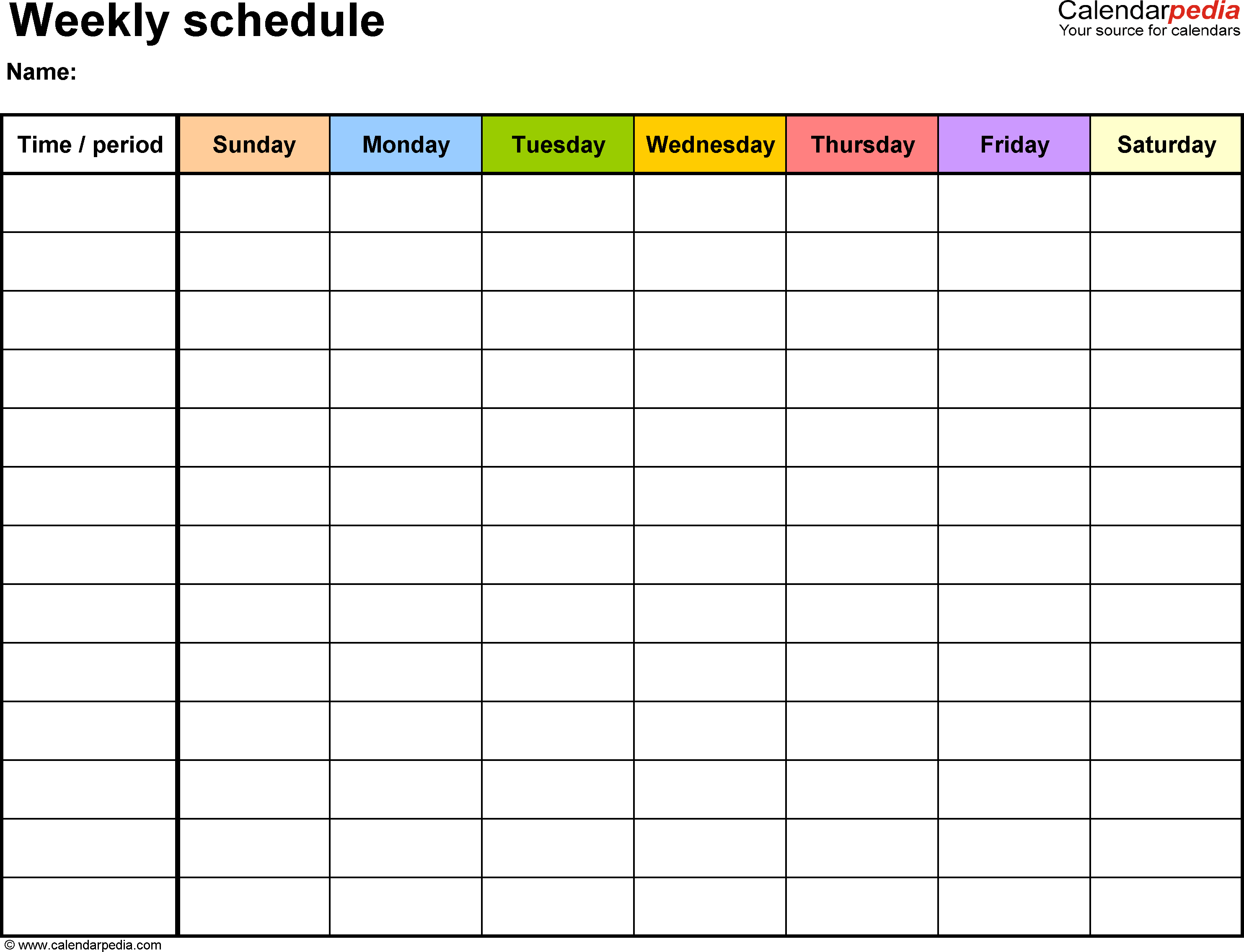 weekly planner template 22