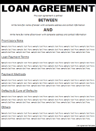 loan agreement template 7845