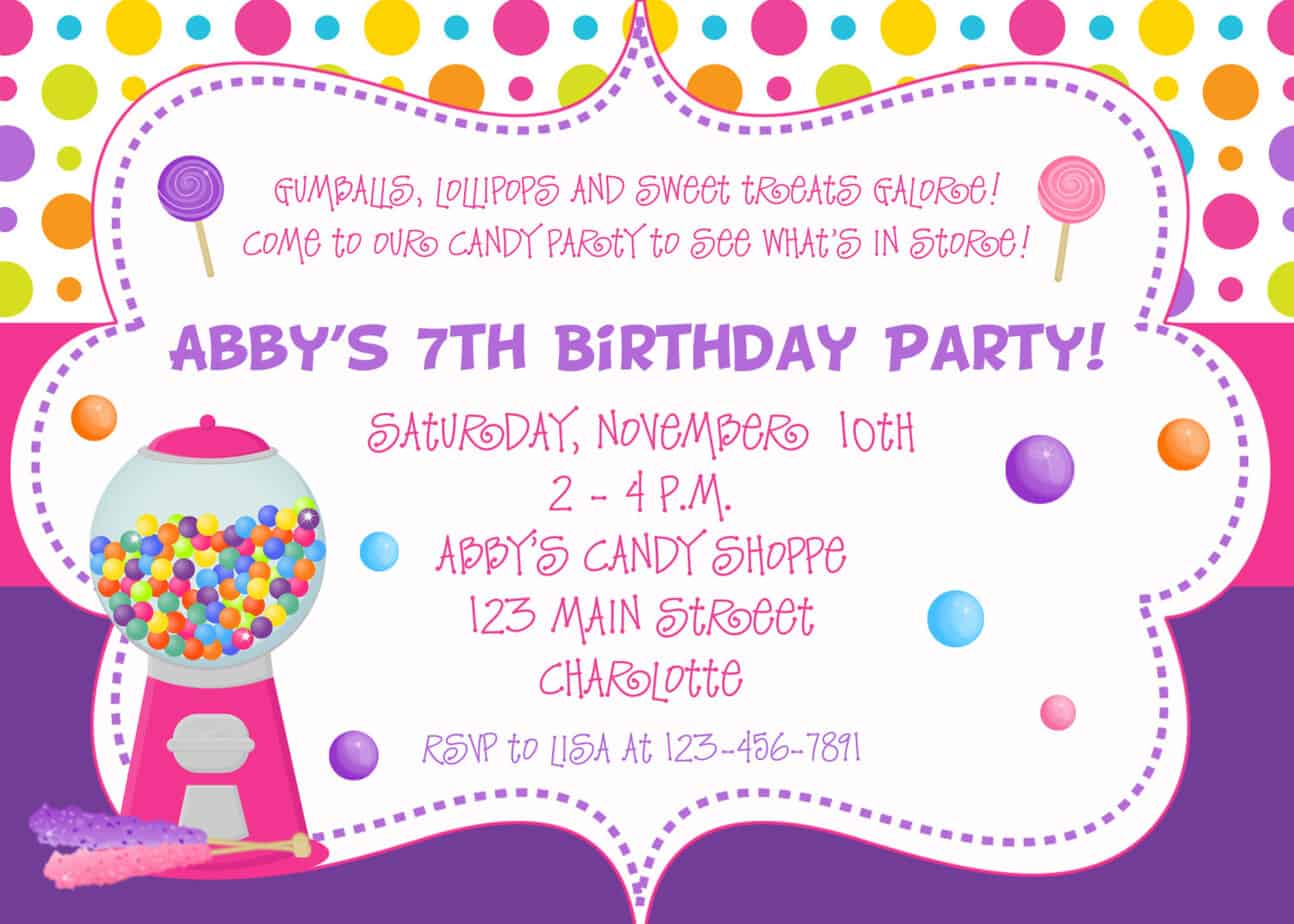 15 Party Invitations - Excel PDF Formats