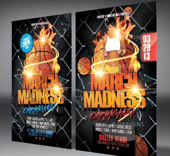 Basketball Flyer Sample 87