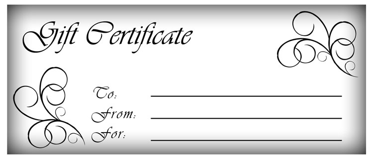 18 Gift Certificate Templates - Excel PDF Formats