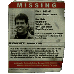 missing person poster template 9684