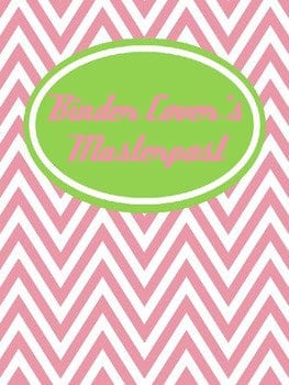 binder cover template 33