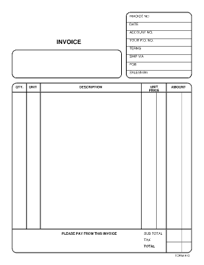 blank invoice template 11