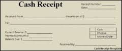 cash receipt template 33