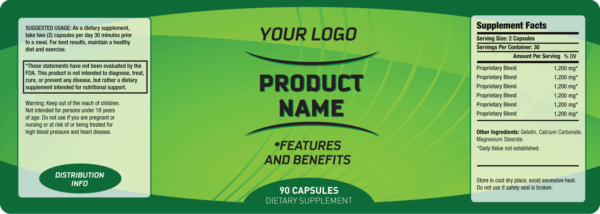 free label template 55