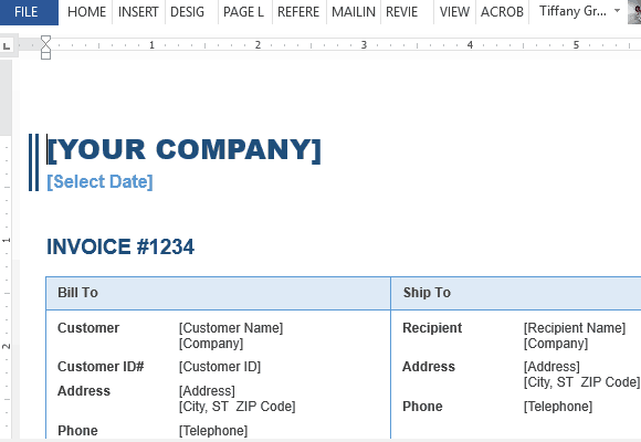 invoice template 44