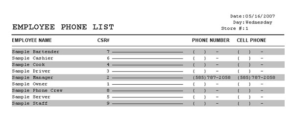 list templates33