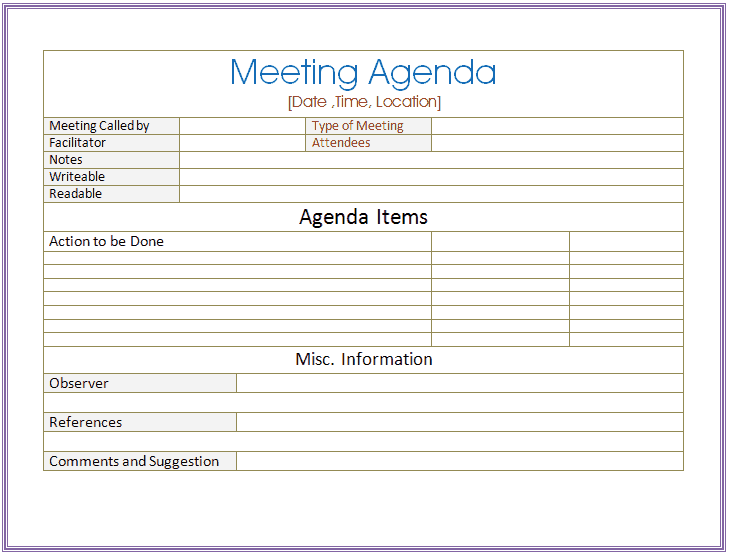 meeting agenda template 44