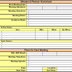 6 Meeting Minutes Templates