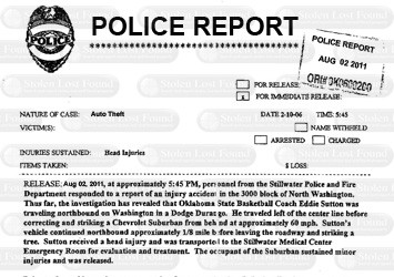 police report template 33