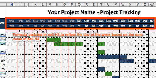 project shcedule template 11