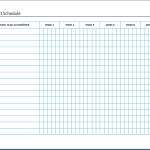 4 Project Schedule Templates