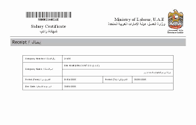 salary certificate template 55