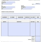 6 Sales Invoice Templates