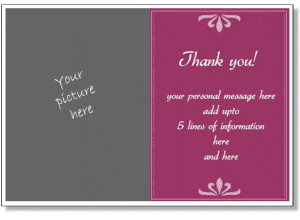 thank you card template 11