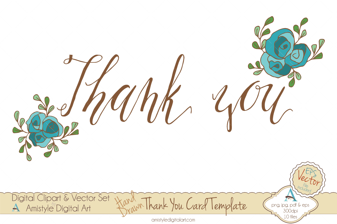 thank you card template 55