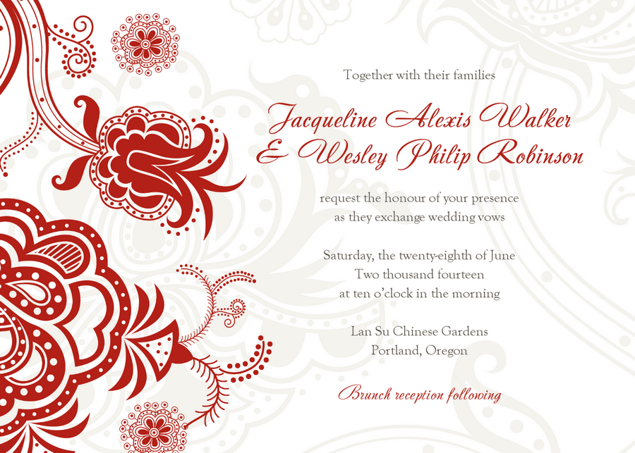 wedding invitation template 33