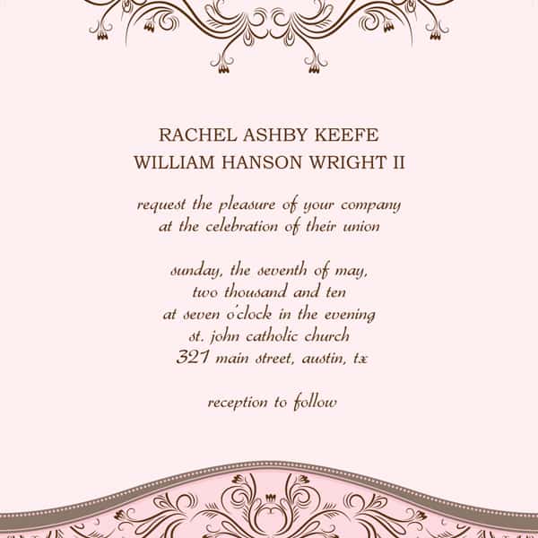 wedding invitation template 44