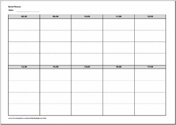 daily planner template 11