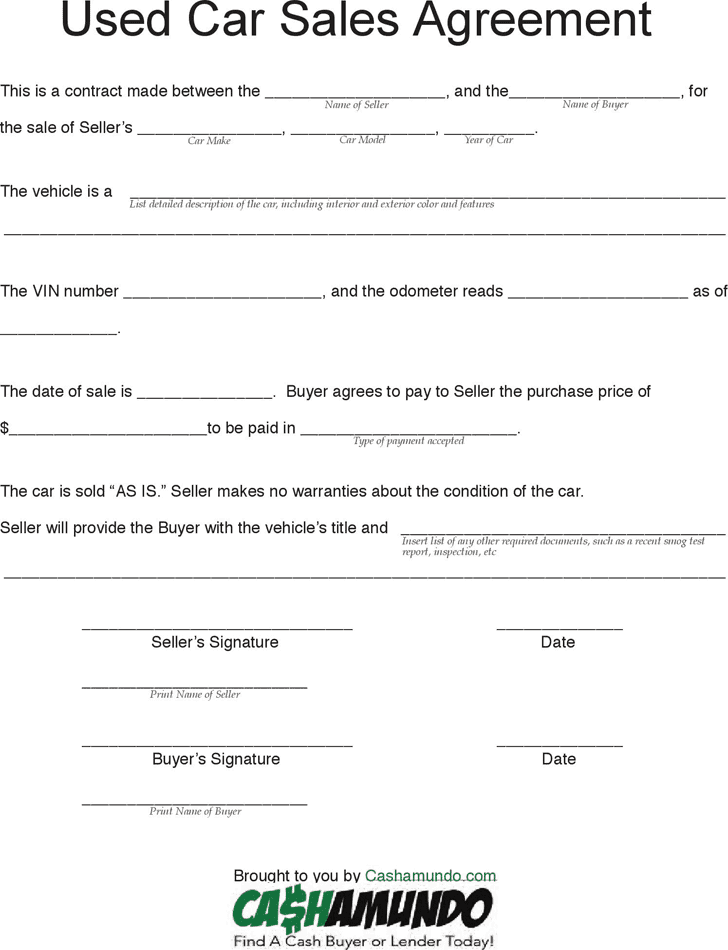 sales agreement template 11