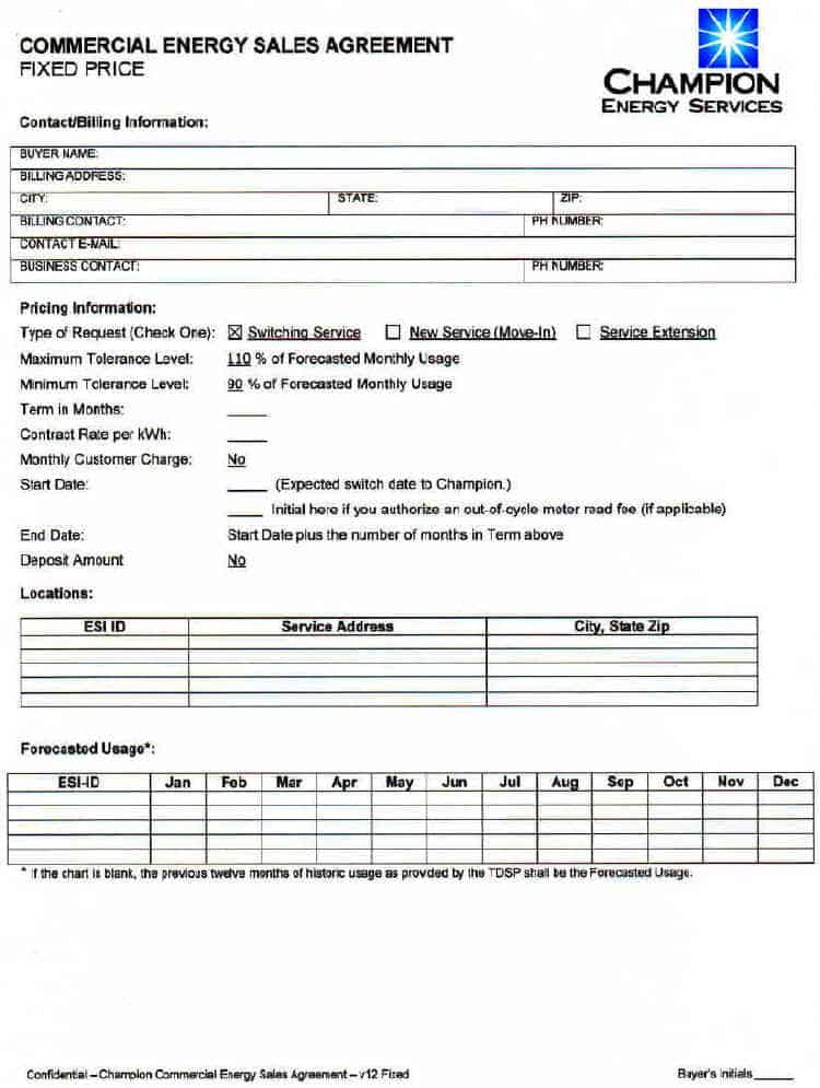 sales agreement template 22