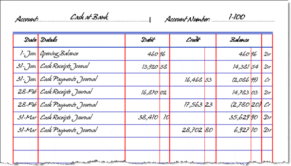 general ledger template 541