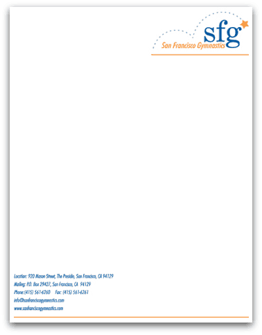 letterhead template 5641