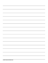 lined paper template 9878