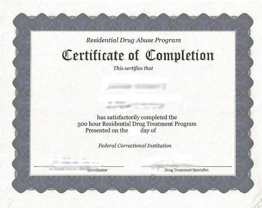 Certificate of Completion template 6985