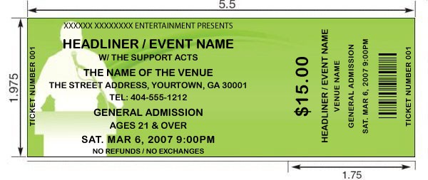 event ticket template 124