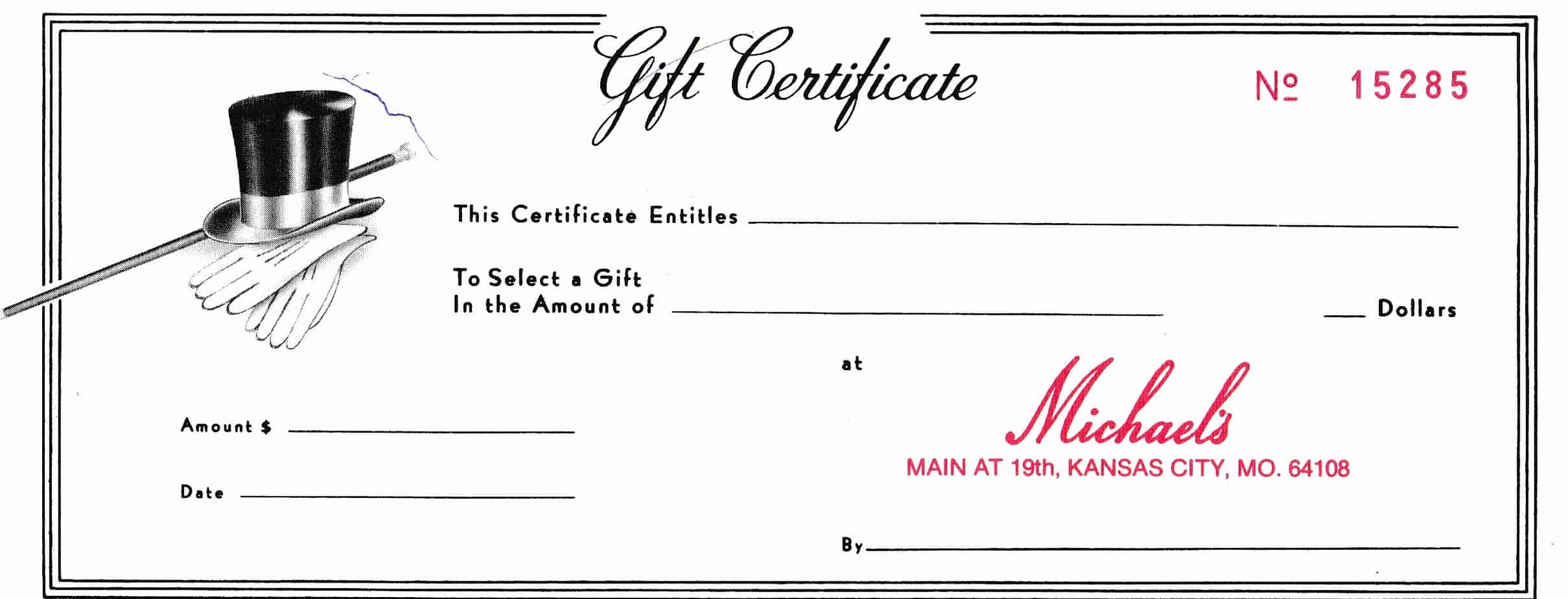 gift certififate template 2252