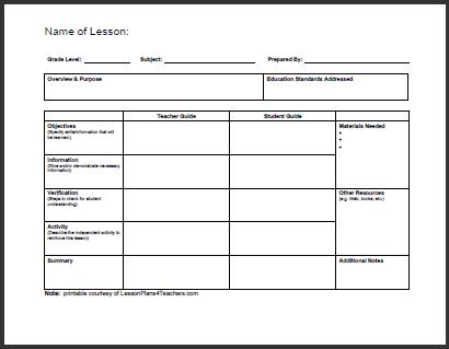 plan template 15245