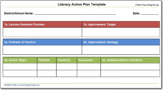 plan template 665