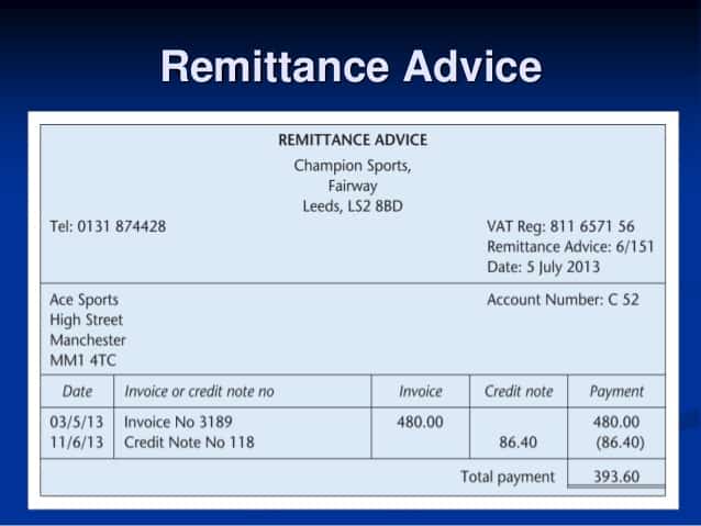 12 Remittance Templates Excel Pdf Formats