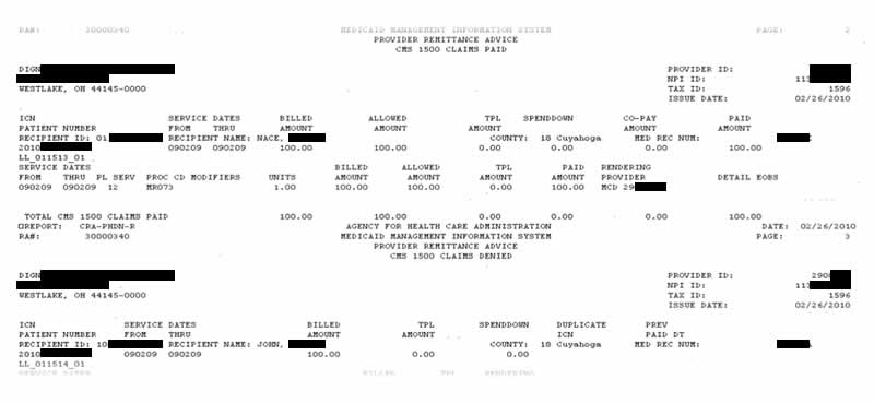 remittance template 874