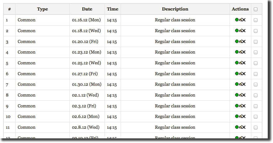 Attendance Tracking template 4478