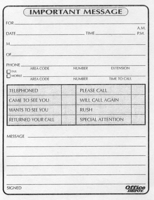 15 Phone Message Templates Excel PDF Formats 15-phone-message-templates-excel-pdf-formats