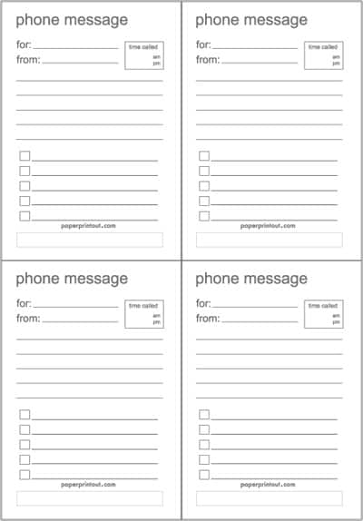 15-phone-message-templates-excel-pdf-formats