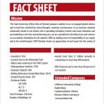 Fact Sheet Templates