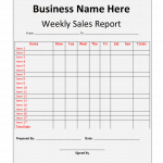 Weekly marketing report templates