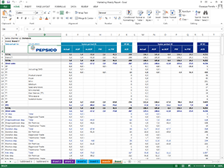 marketing report weekly templates excel example digital pdf
