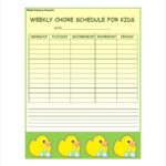 5 Free Weekly Schedule Templates (Weekly Planners)
