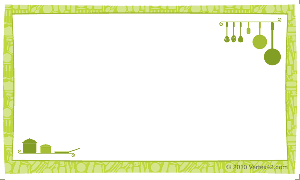 13+ Free Recipe Card Templates
